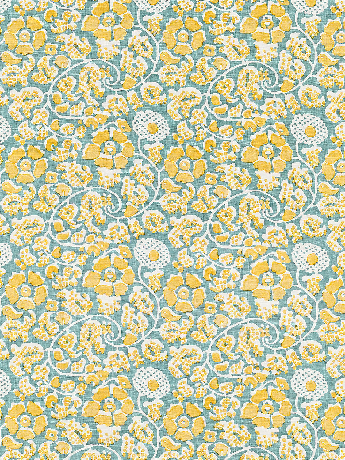 Maiden Floral - Aruba - Scalamandre Fabric