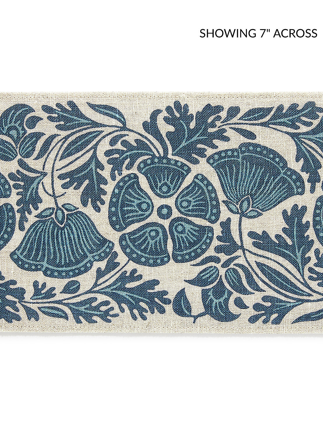 Gretel Printed Tape - Bluebird - Scalamandre Trim