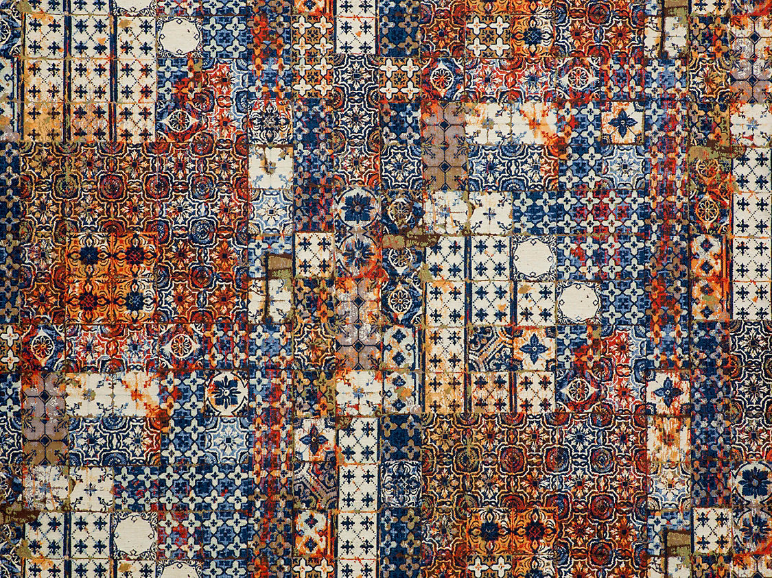 Azulejos Tapestry - Mandarine