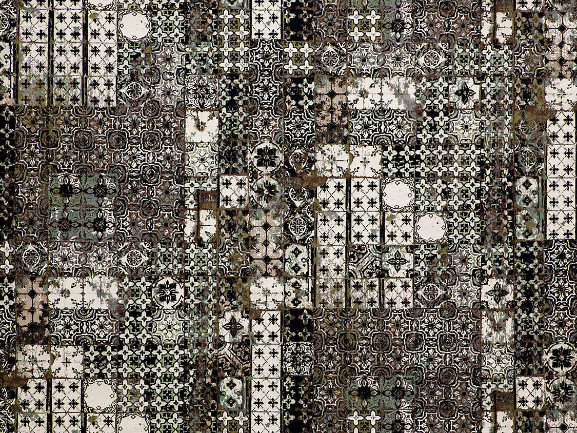 Azulejos Tapestry - Brun - Scalamandre Fabric
