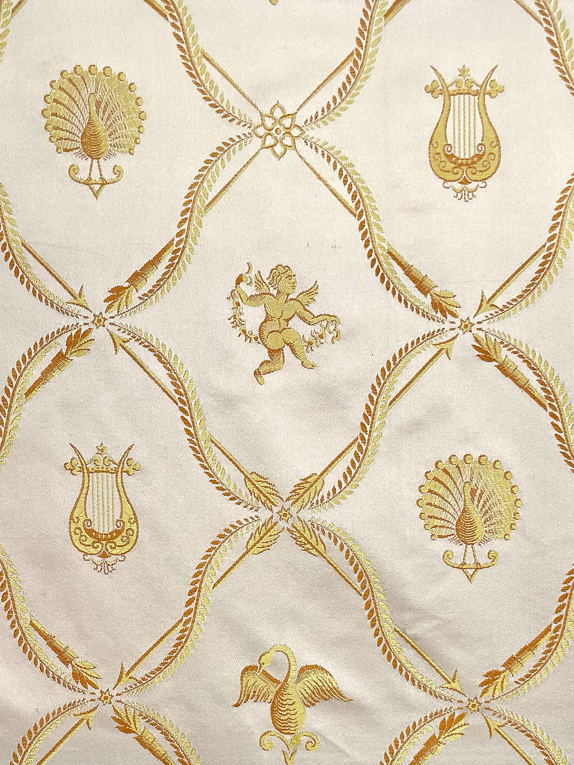 Lampas Suchet - Creme