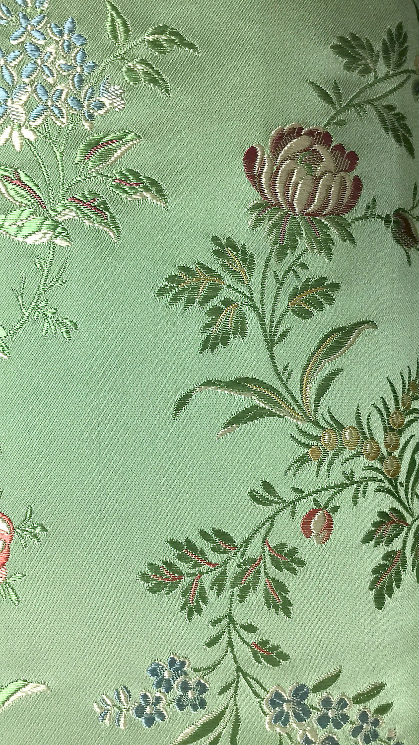 Albatros Lampas - Green - Scalamandre Fabric