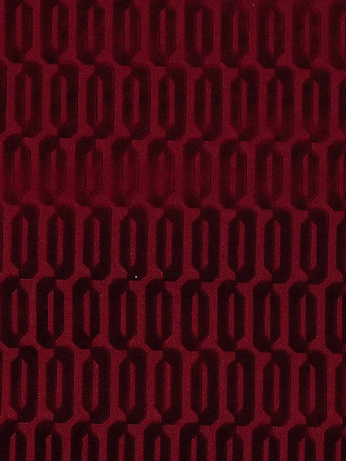 Typo M1 - Rubis - Scalamandre Fabric