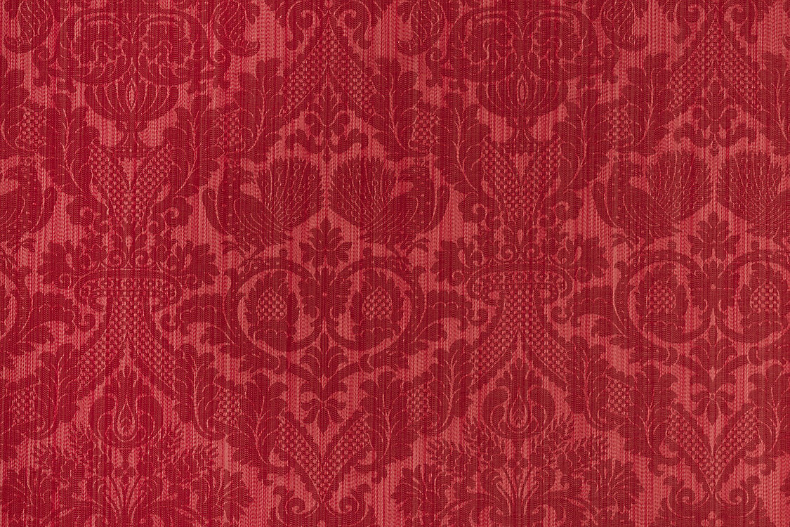 Damas Tanlay - Rubis - Scalamandre Fabric