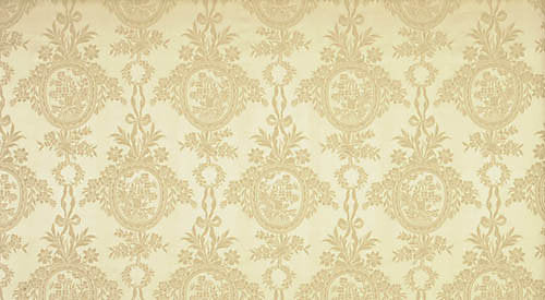 Damas Rambouillet - Ecume - Scalamandre Fabric
