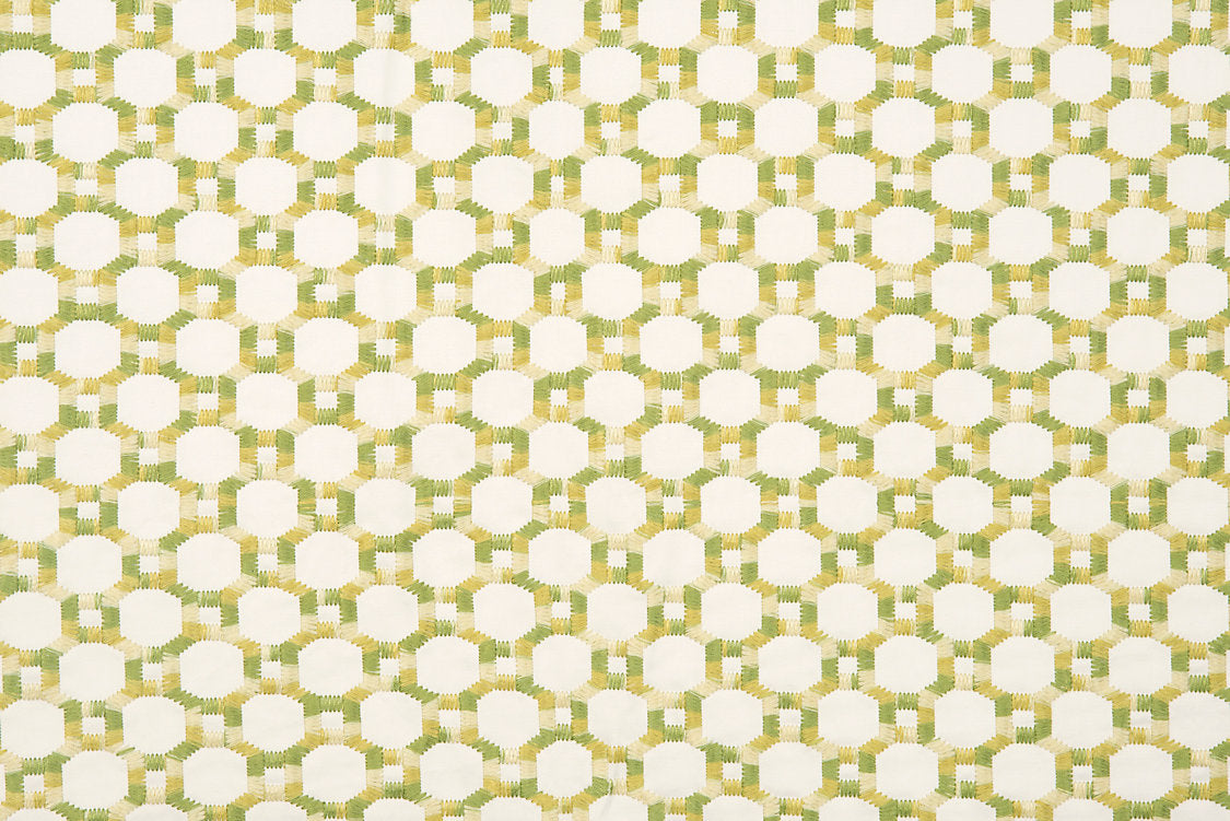 Island Trellis - Green - Scalamandre Fabric