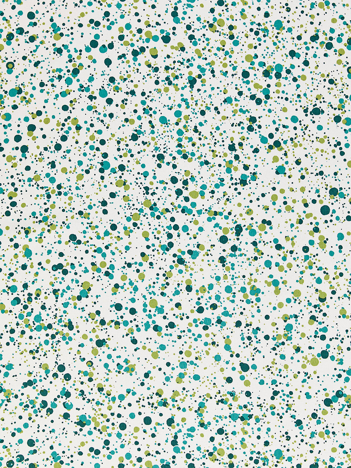 Spatter Cotton Print - Mermaid
