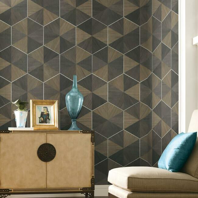 hexagram-wood-veneer-wallpaper-smoke-york-wallcoverings-ho2103