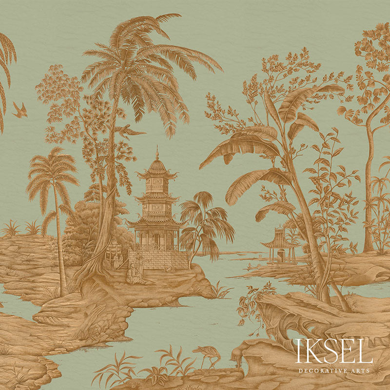 EXOTIC-CHINOISERIE-SAGE-GREEN-SCHUMACHER-IK2802