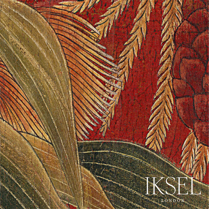 JAPANESE-CORNFLOWERS-RED-SCHUMACHER-IK3402