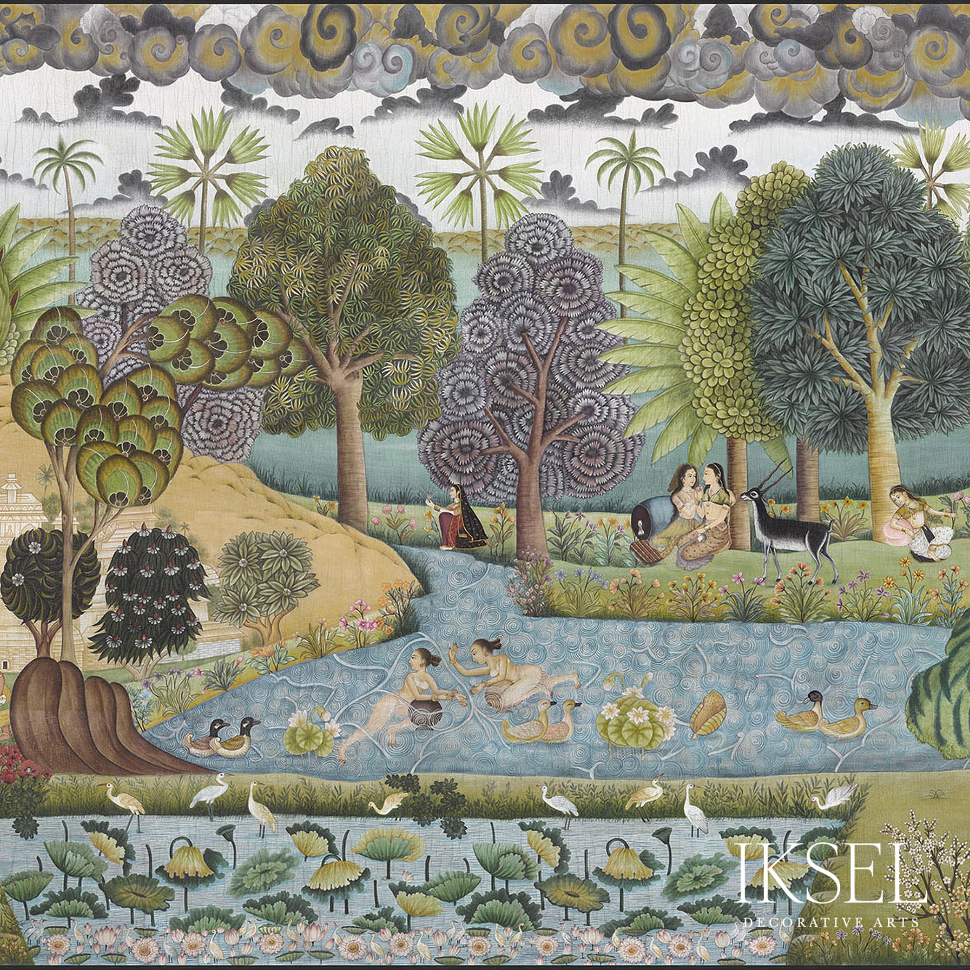 D-RAJPUT-FANTASY-COLD-GOUACHE-SCHUMACHER-IK4502