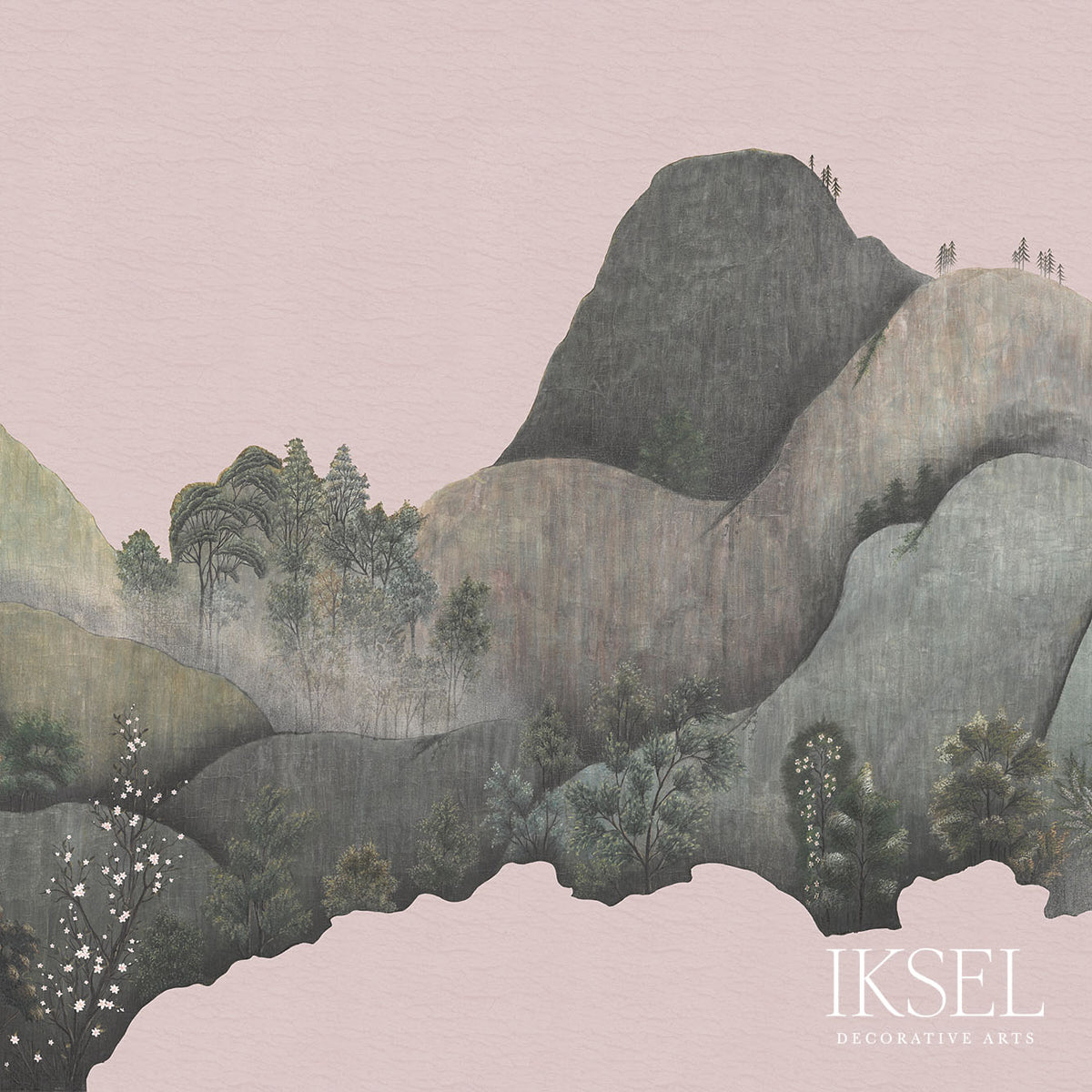 JAPANESE-MOUNTAINS-VIEUX-ROSE-SCHUMACHER-IK7301