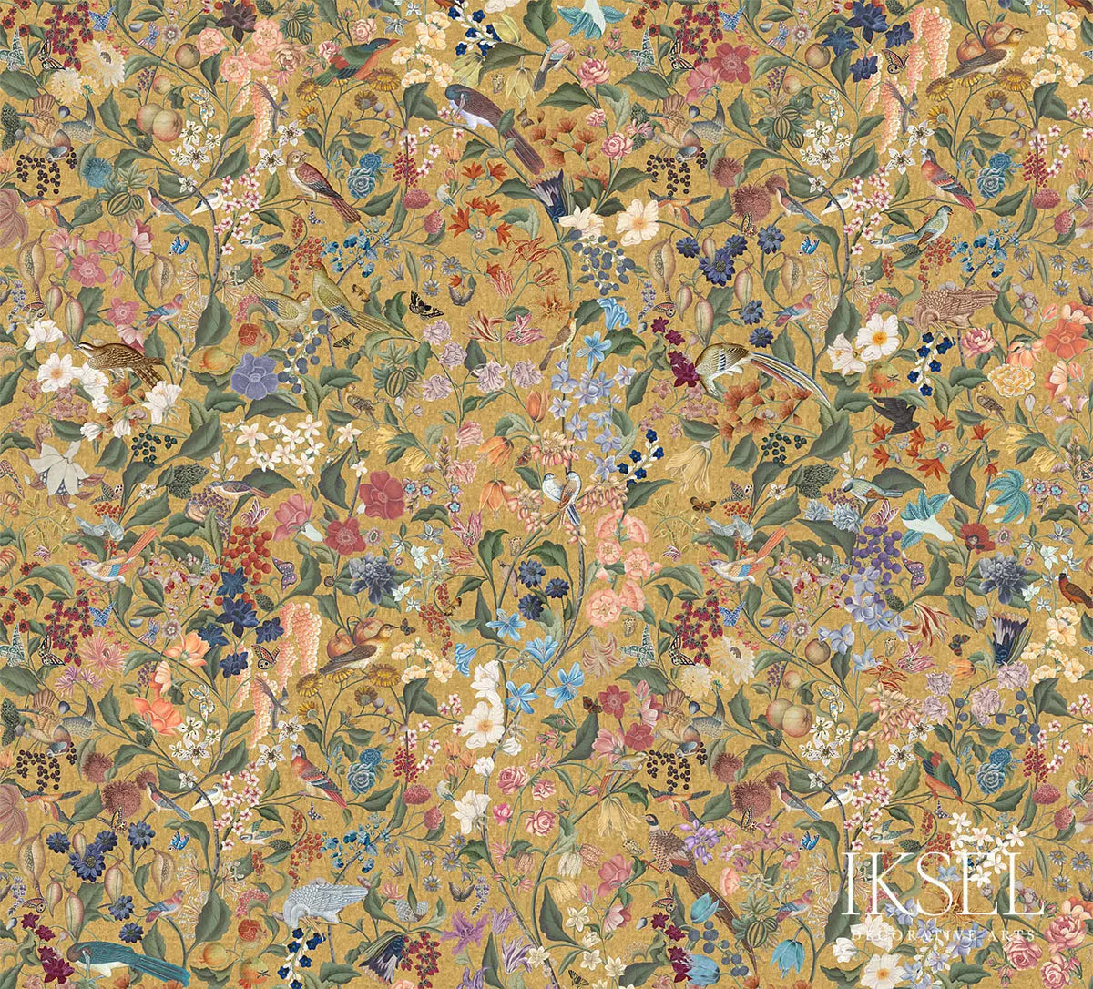 BLOOMING-FANTASY-CRACKLED-GOLD-SCHUMACHER-IK8003