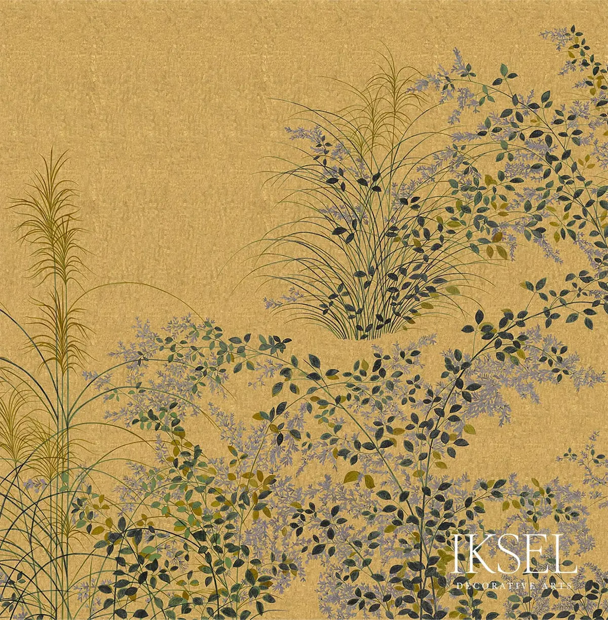 JAPANESE-MEADOW-CRACKLED-GOLD-SCHUMACHER-IK8200