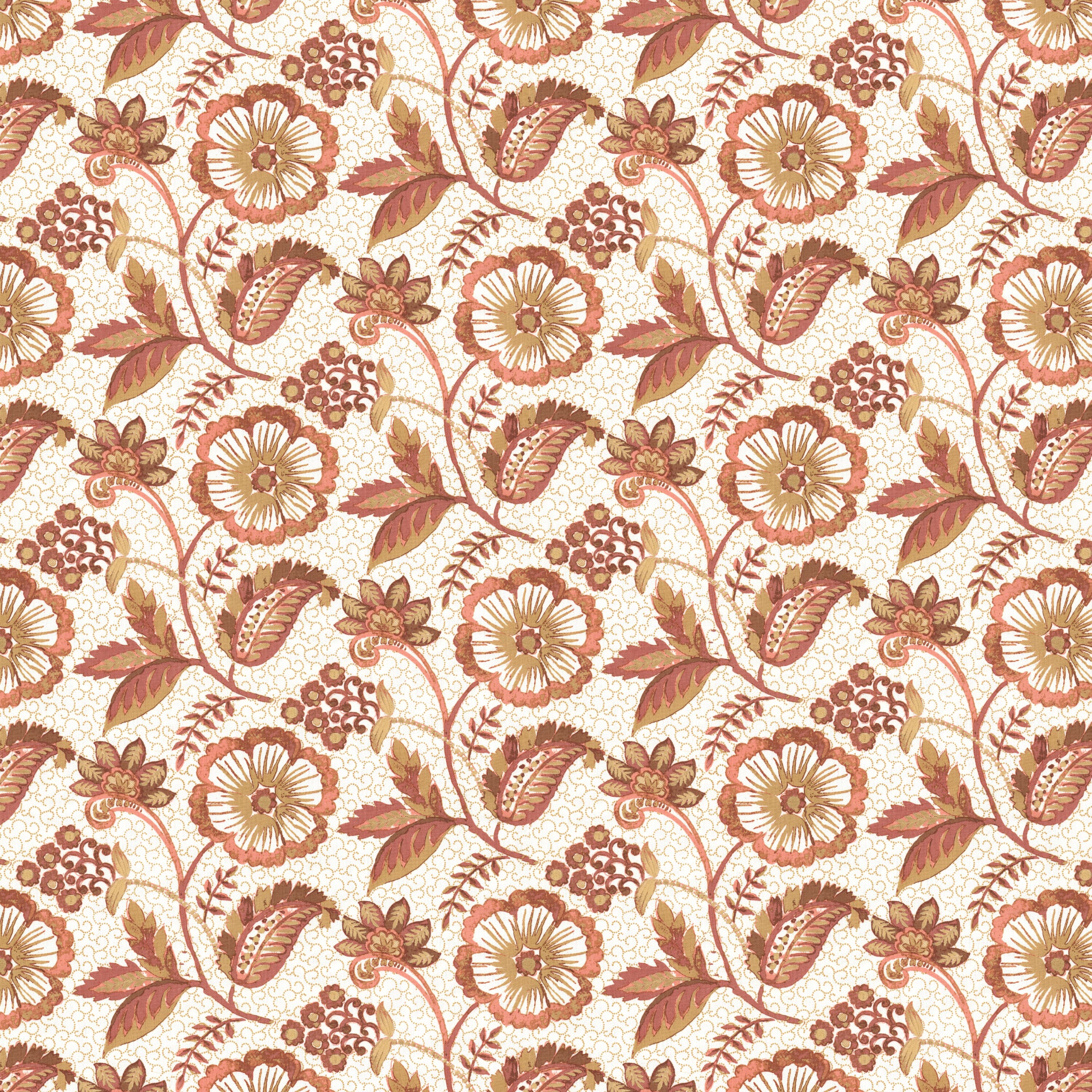 Jasmine 1 Russet by Stout Fabric