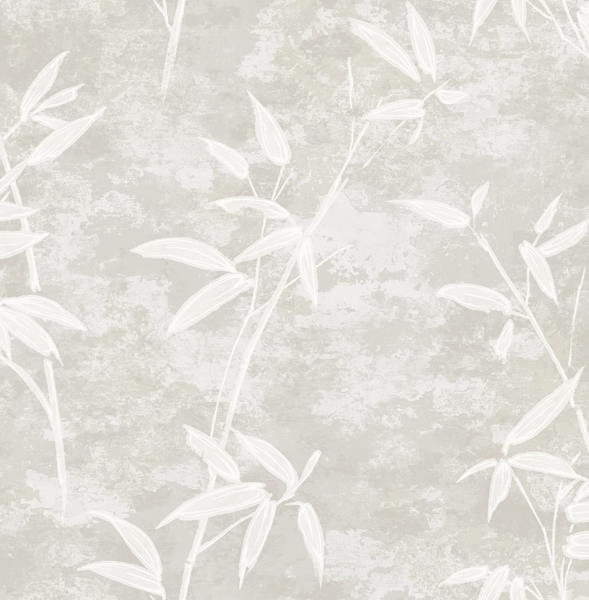 Seabrook Designs JP10908 Japandi Style Honshu Bamboo  Wallpaper Henon Gray