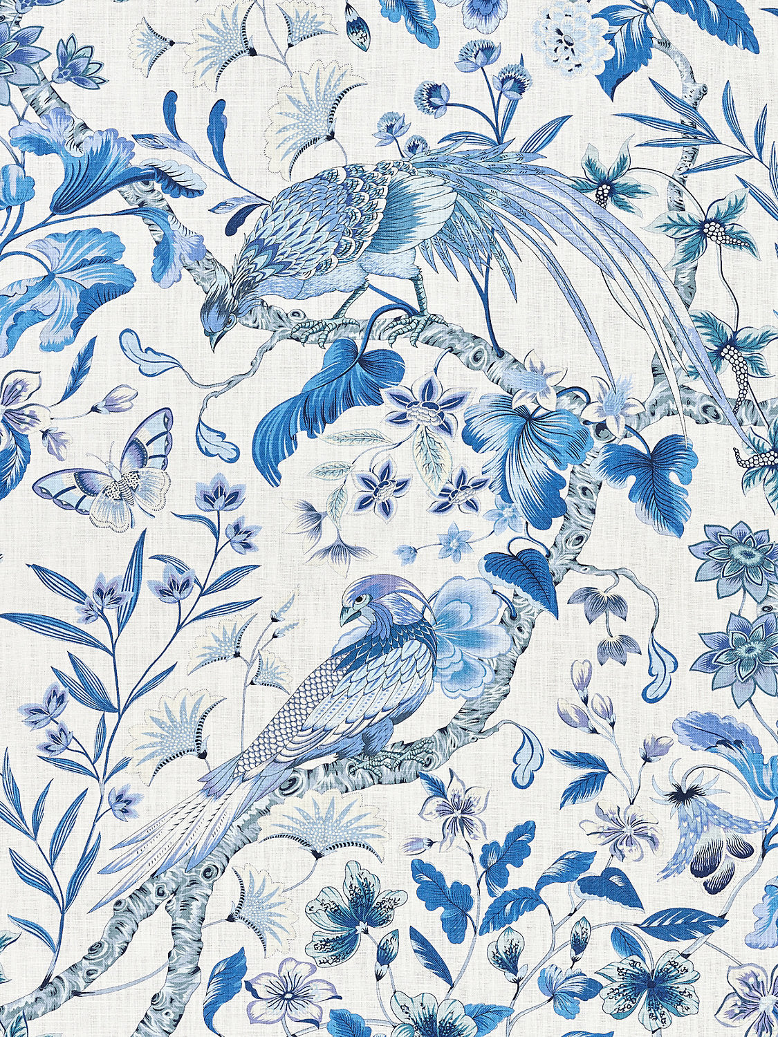 Botany Bay - Porcelain - Scalamandre Fabric