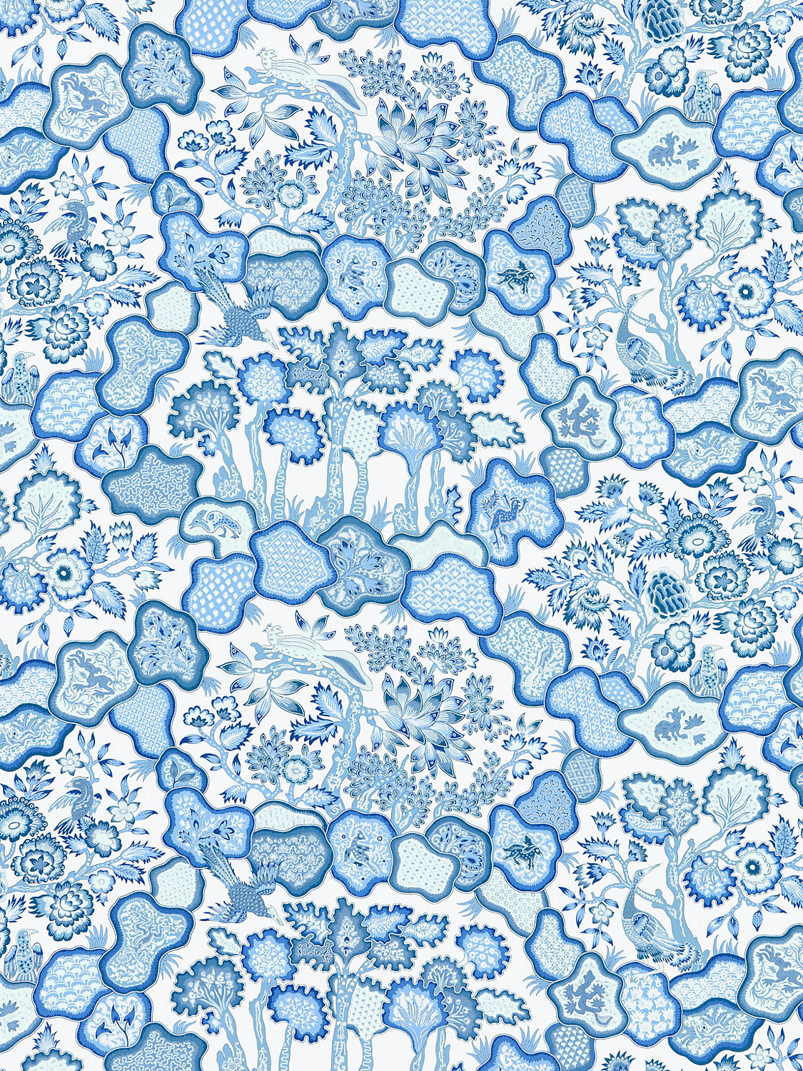 Ziba - Porcelain Blue - Scalamandre Fabric