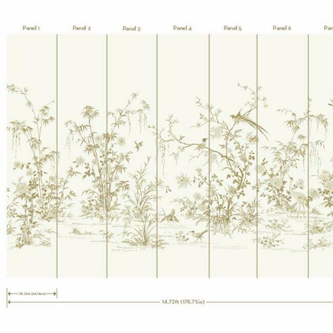 flowering-vine-chinoiserie-mural-white-york-wallcoverings-kt2262m