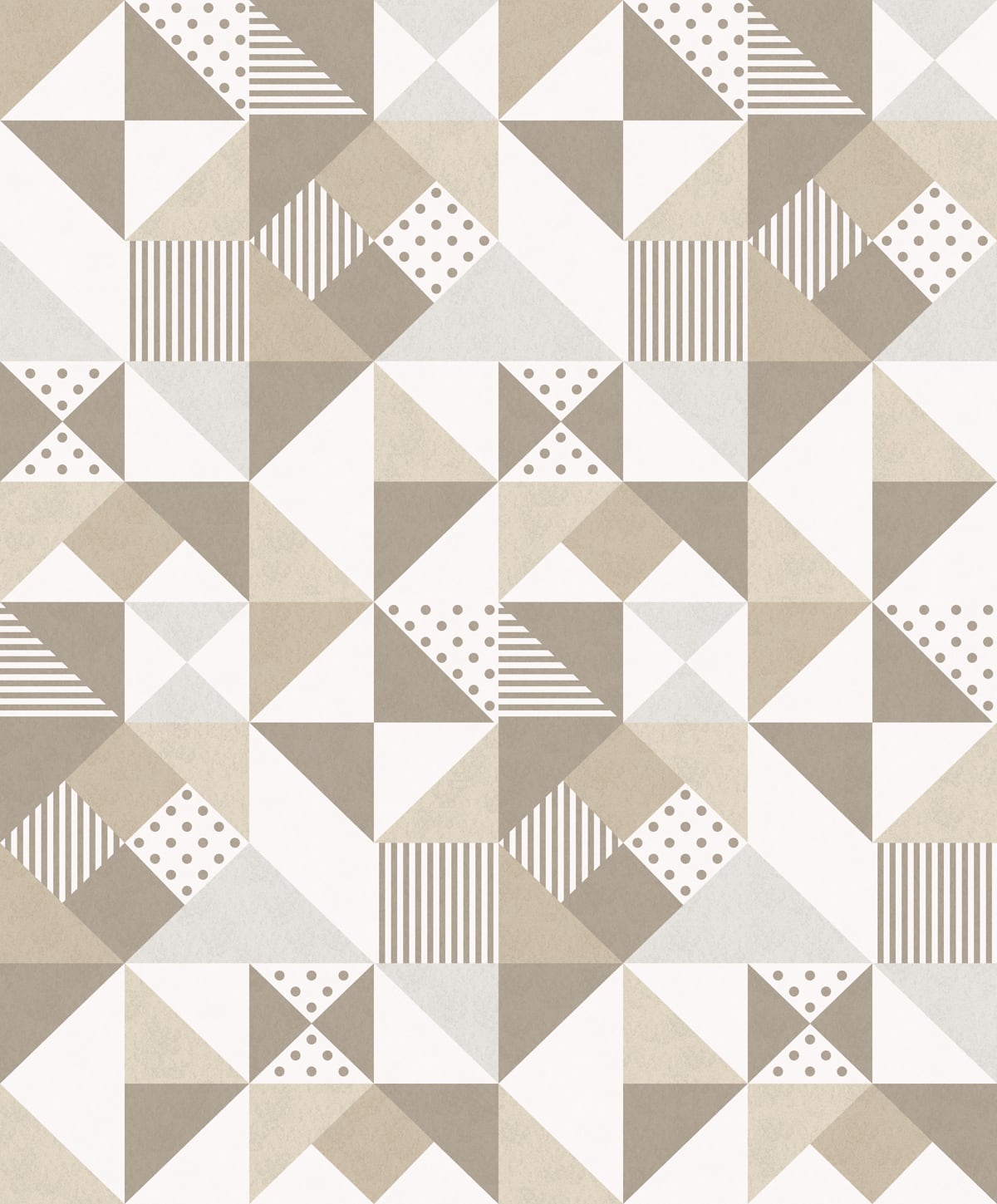 Seabrook Designs KTM1280 Mondrian Lozenge Geometric  Wallpaper Latte & Dorian Grey