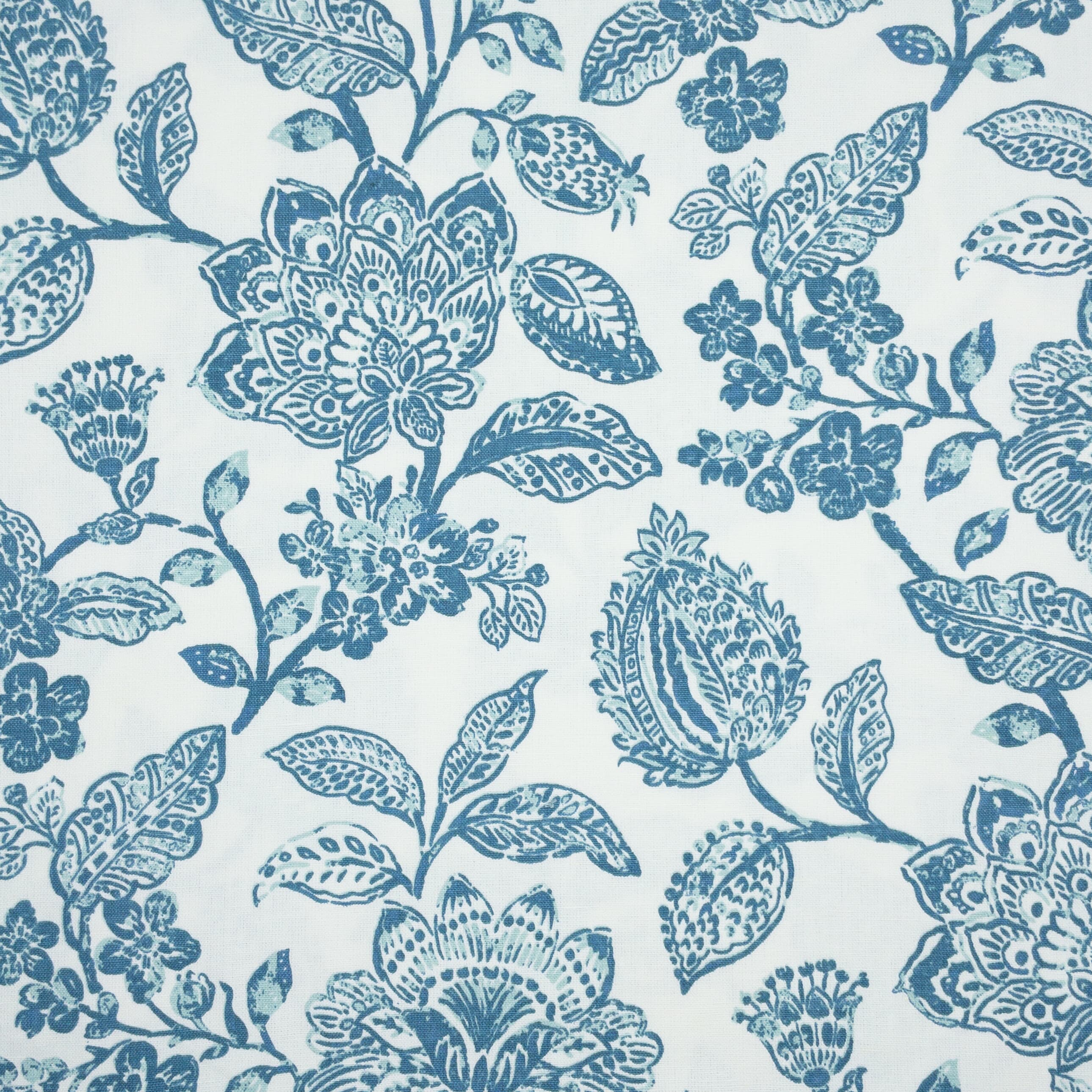 Lalune 1 Turquoise by Stout Fabric