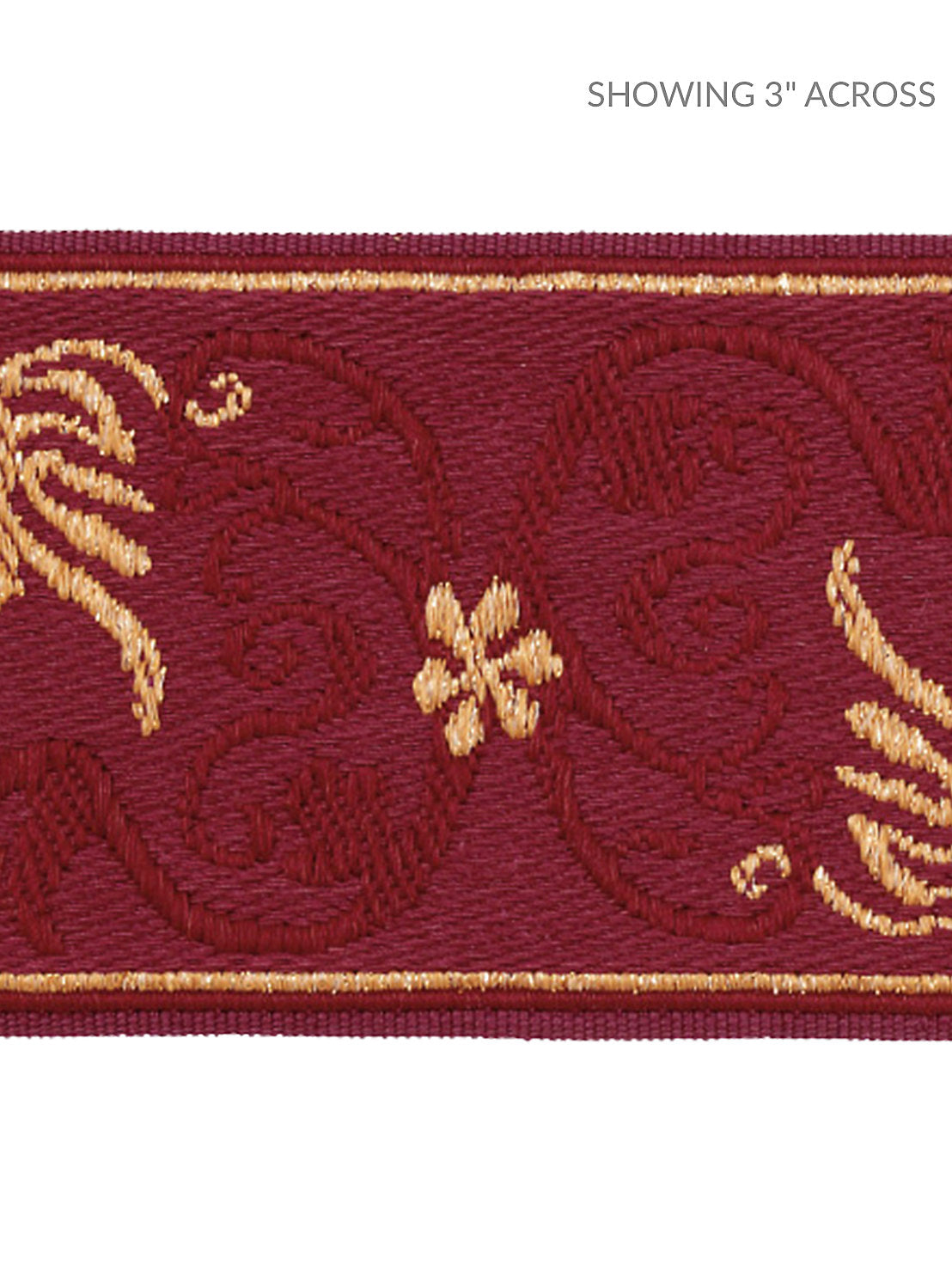Siecle Grimm Braid - Port - Scalamandre Trim