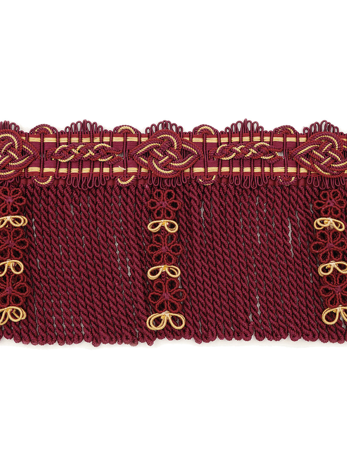 Siecle Diderot Bullion 4 1/2" - Port - Scalamandre Trim