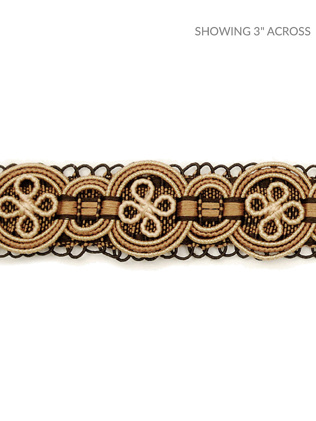 Siecle Condillac Braid - Umber - Scalamandre Trim