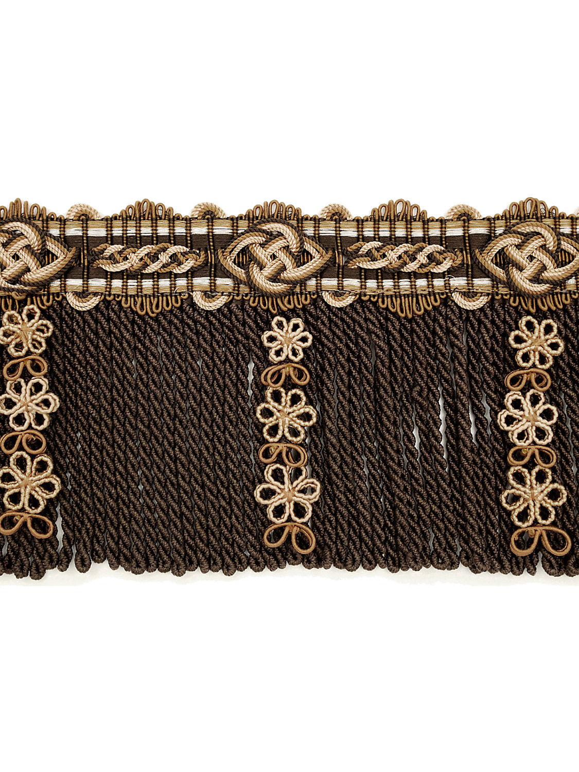Siecle Diderot Bullion 4 1/2" - Umber - Scalamandre Trim