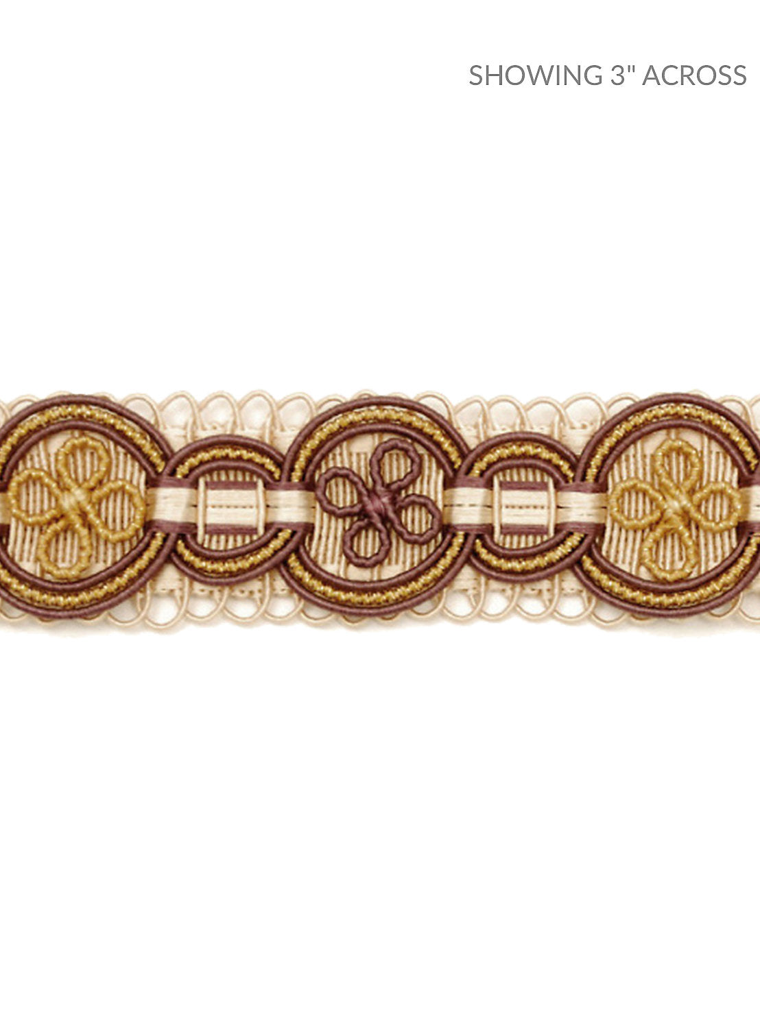 Siecle Condillac Braid - Amethyst - Scalamandre Trim