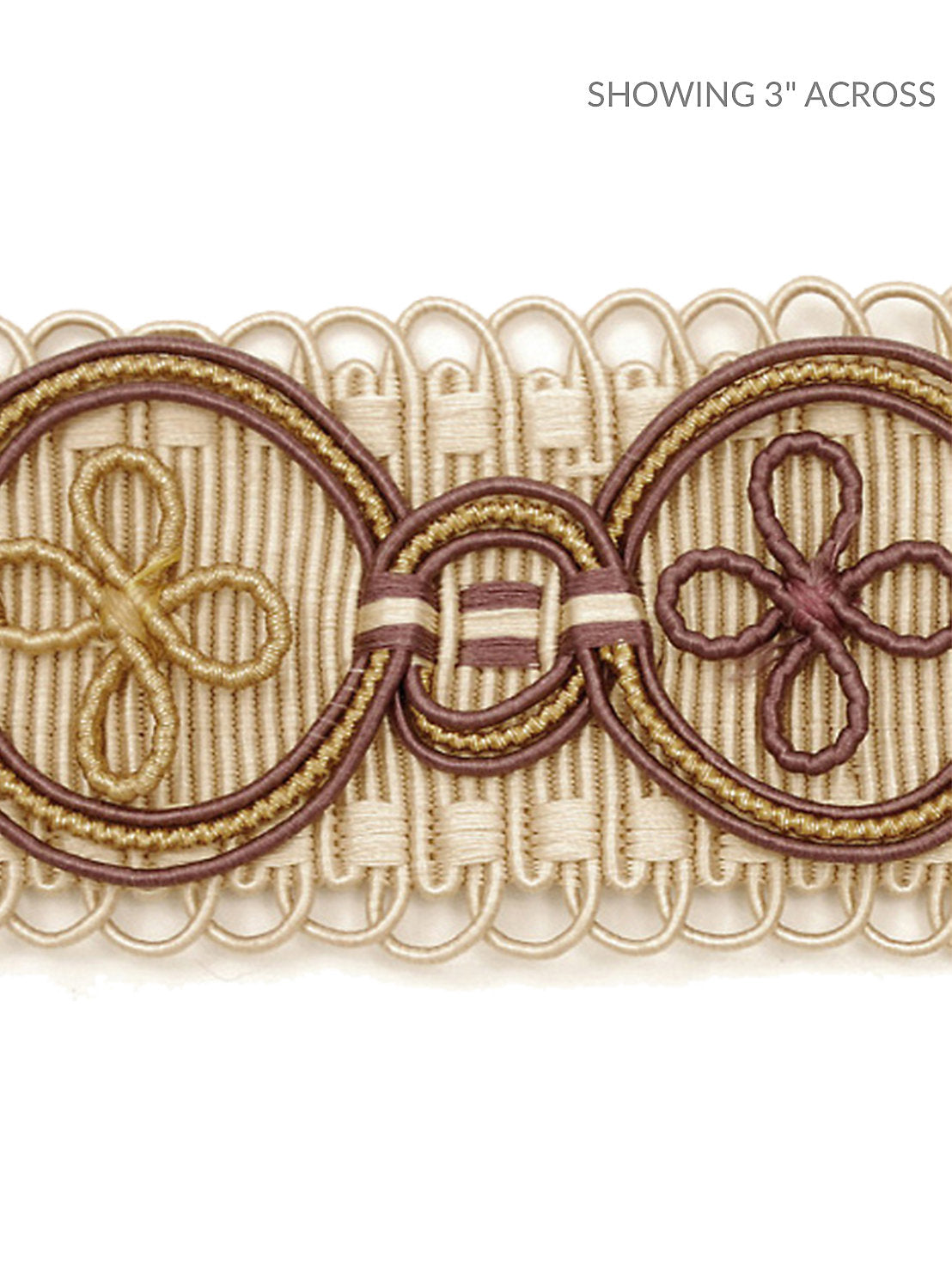 Siecle Montesquieu Galon - Amethyst - Scalamandre Trim