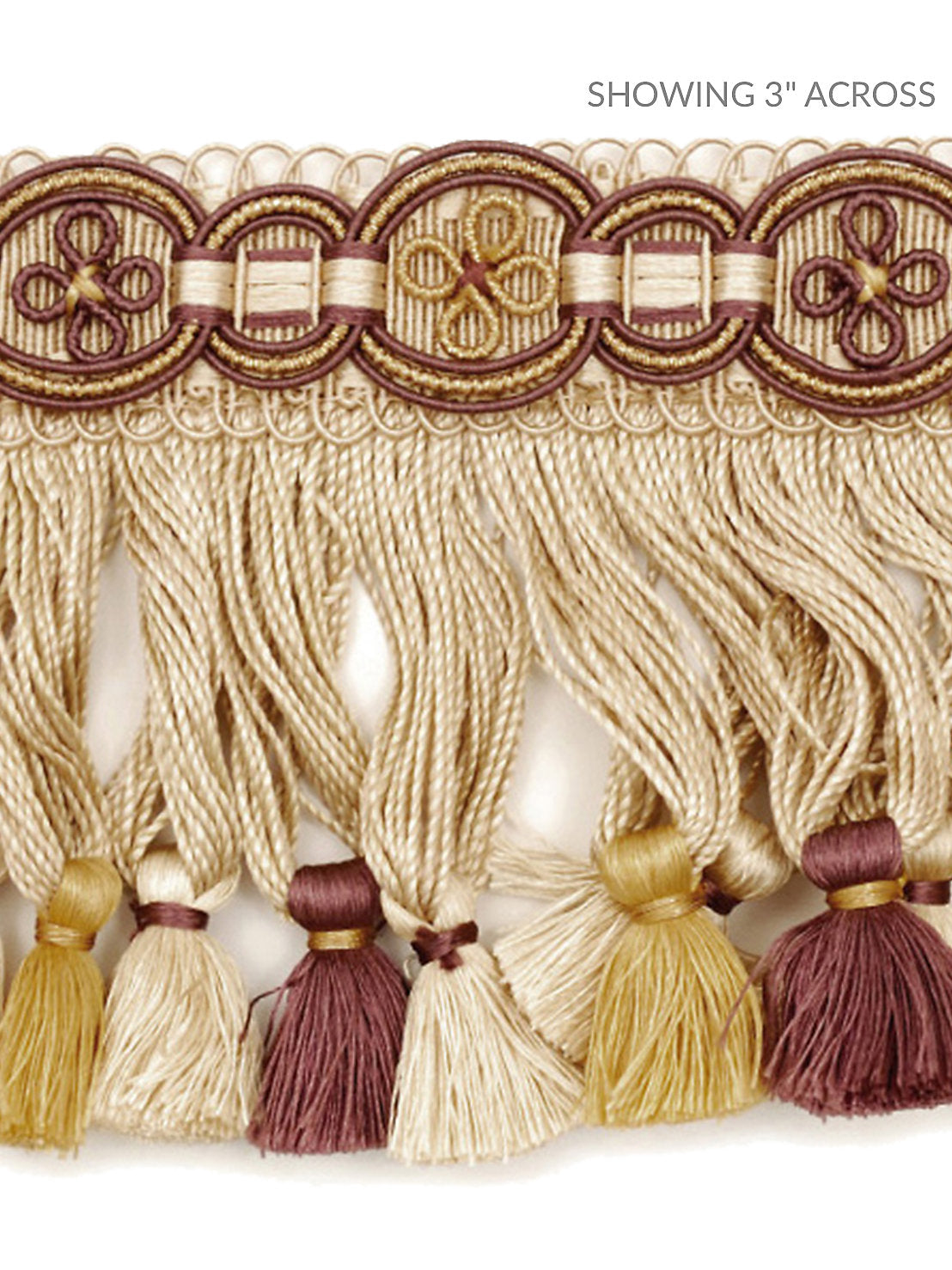Siecle Condillac Fringe - Amethyst - Scalamandre Trim