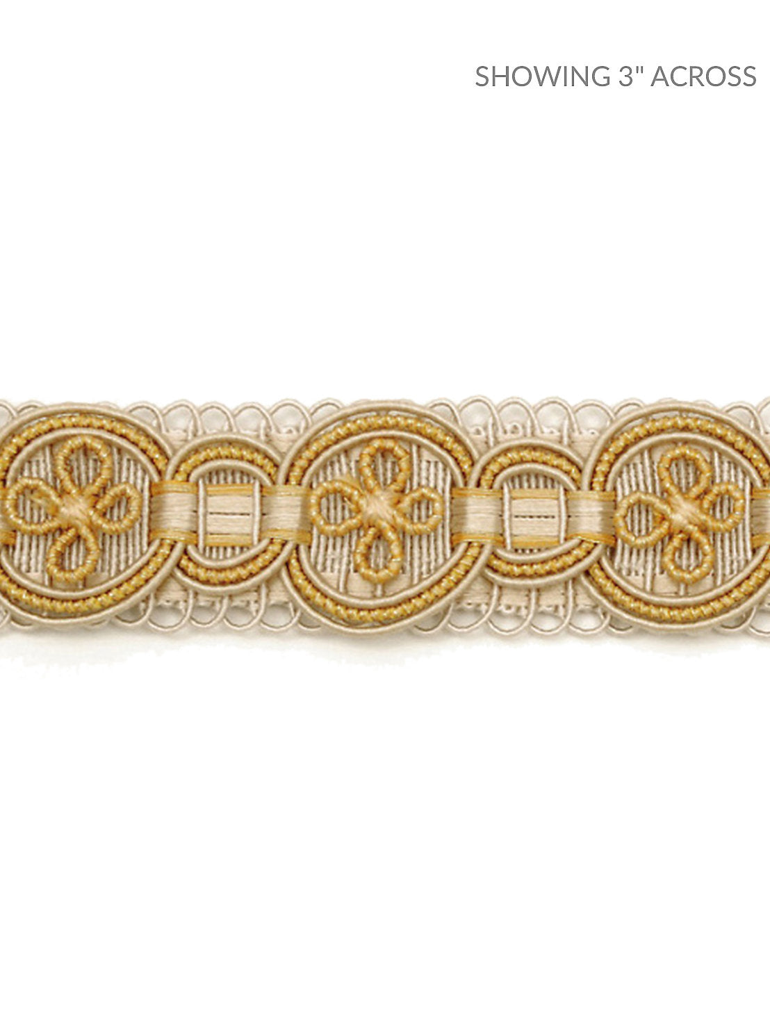 Siecle Condillac Braid - Gilded Alabaster