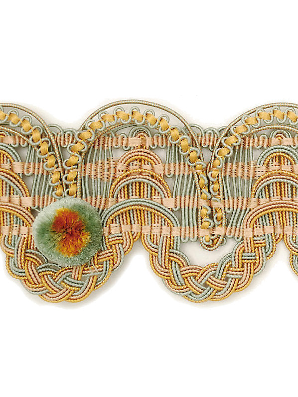 Siecle Gimp Voltaire - Mint - Scalamandre Trim
