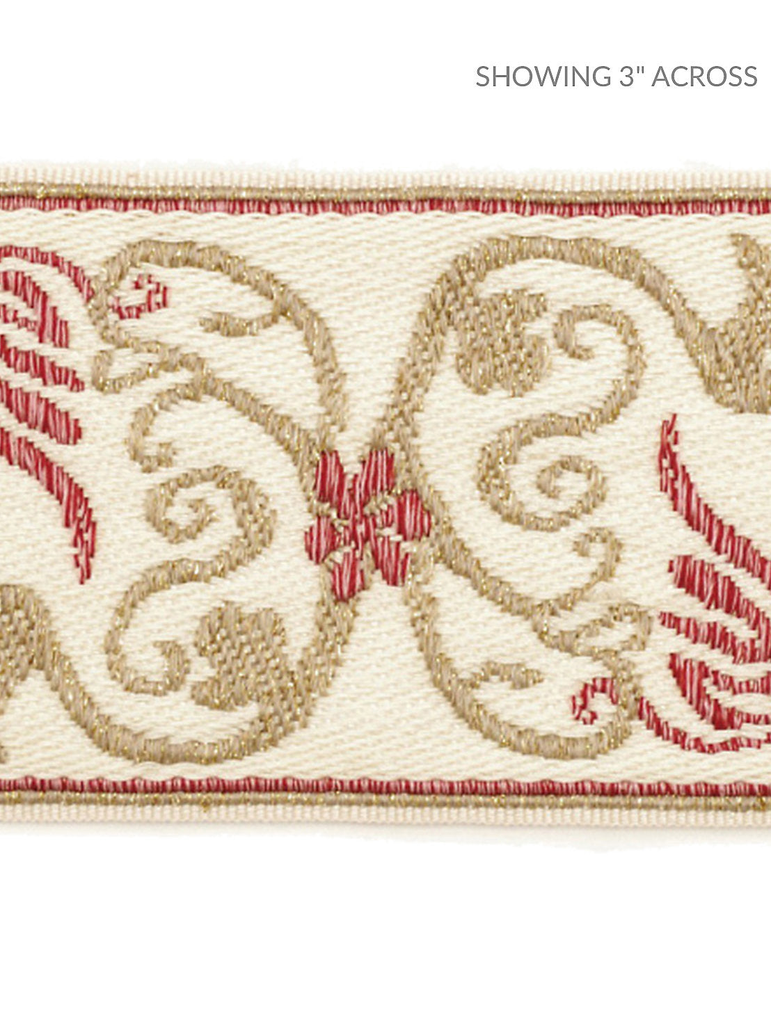 Siecle Grimm Braid - Raspberry - Scalamandre Trim
