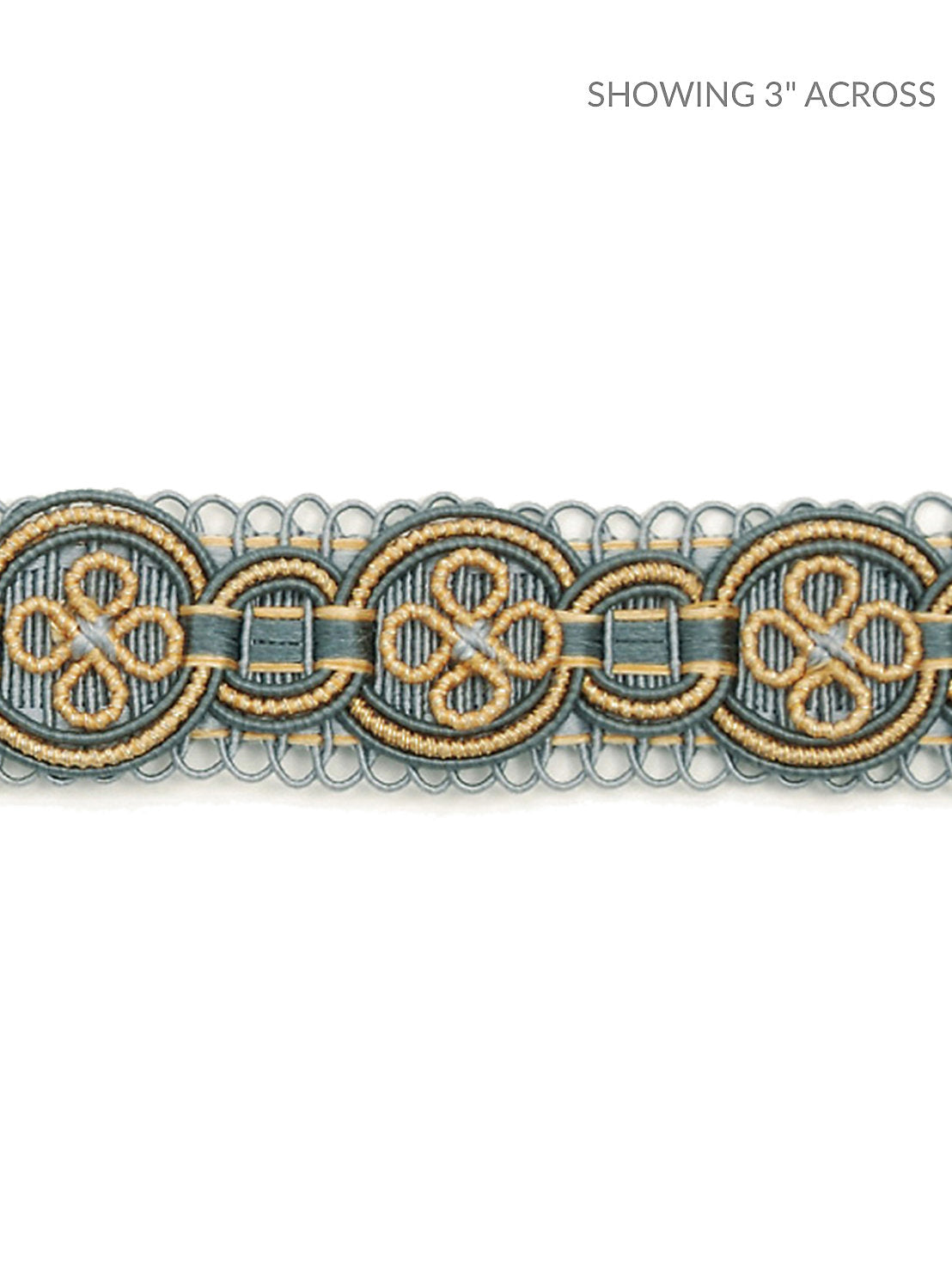 Siecle Condillac Braid - French Blue - Scalamandre Trim