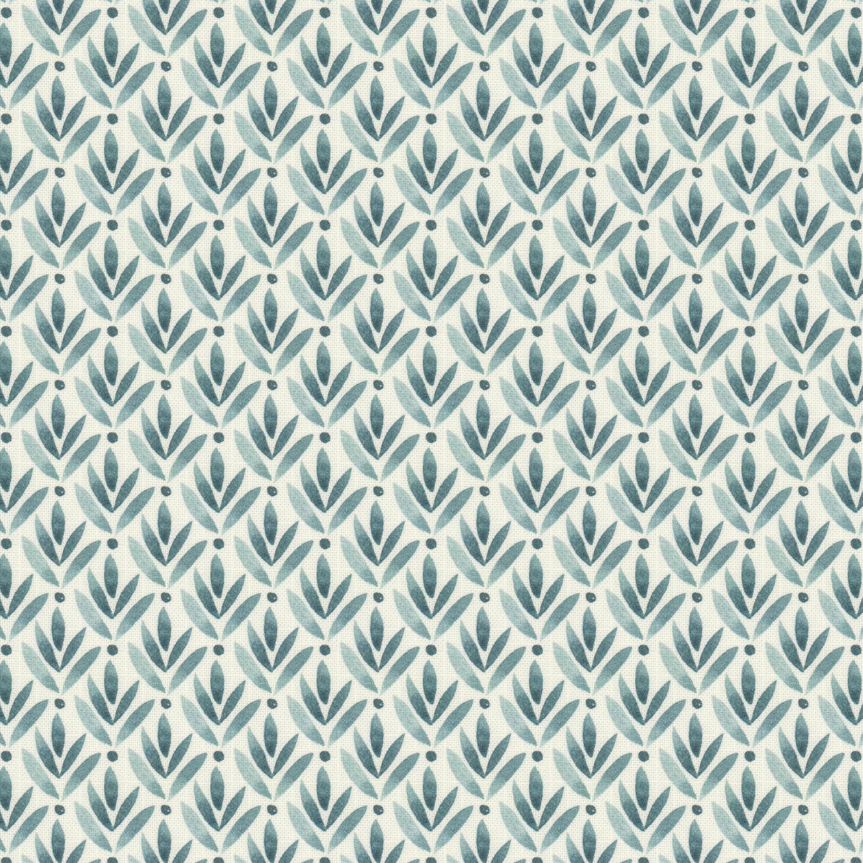 Leominster 3 Aqua by Stout Fabric