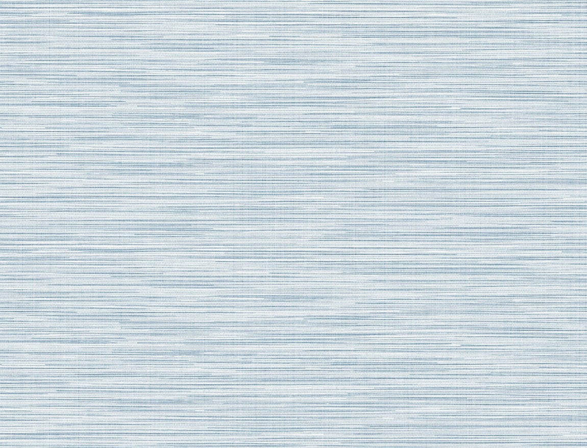Lillian August LN11312 Luxe Retreat Reef Stringcloth  Wallpaper Blue Frost