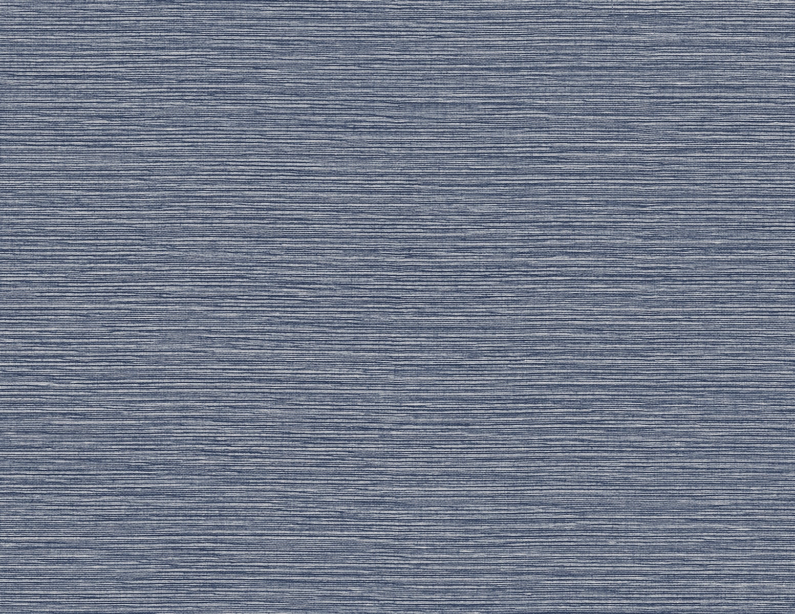 Lillian August LN40402 Coastal Haven Tiger Island Faux Sisal Embossed Vinyl  Wallpaper Denim Blue