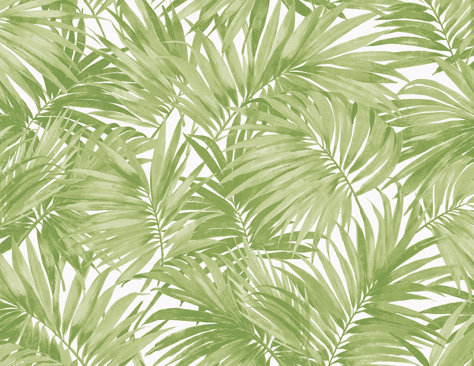 Lillian August LN40704 Coastal Haven Cordelia Tossed Palms Embossed Vinyl  Wallpaper Spring Green