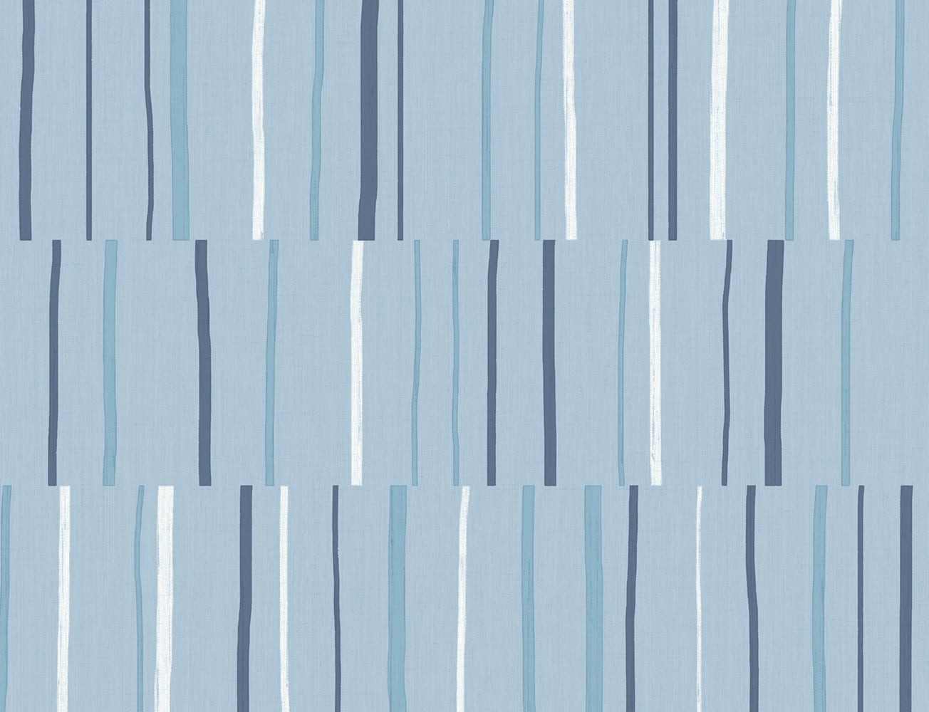 Seabrook Designs LW51212 Living with Art Block Lines  Wallpaper Bluebird, Navy, and Glacier White