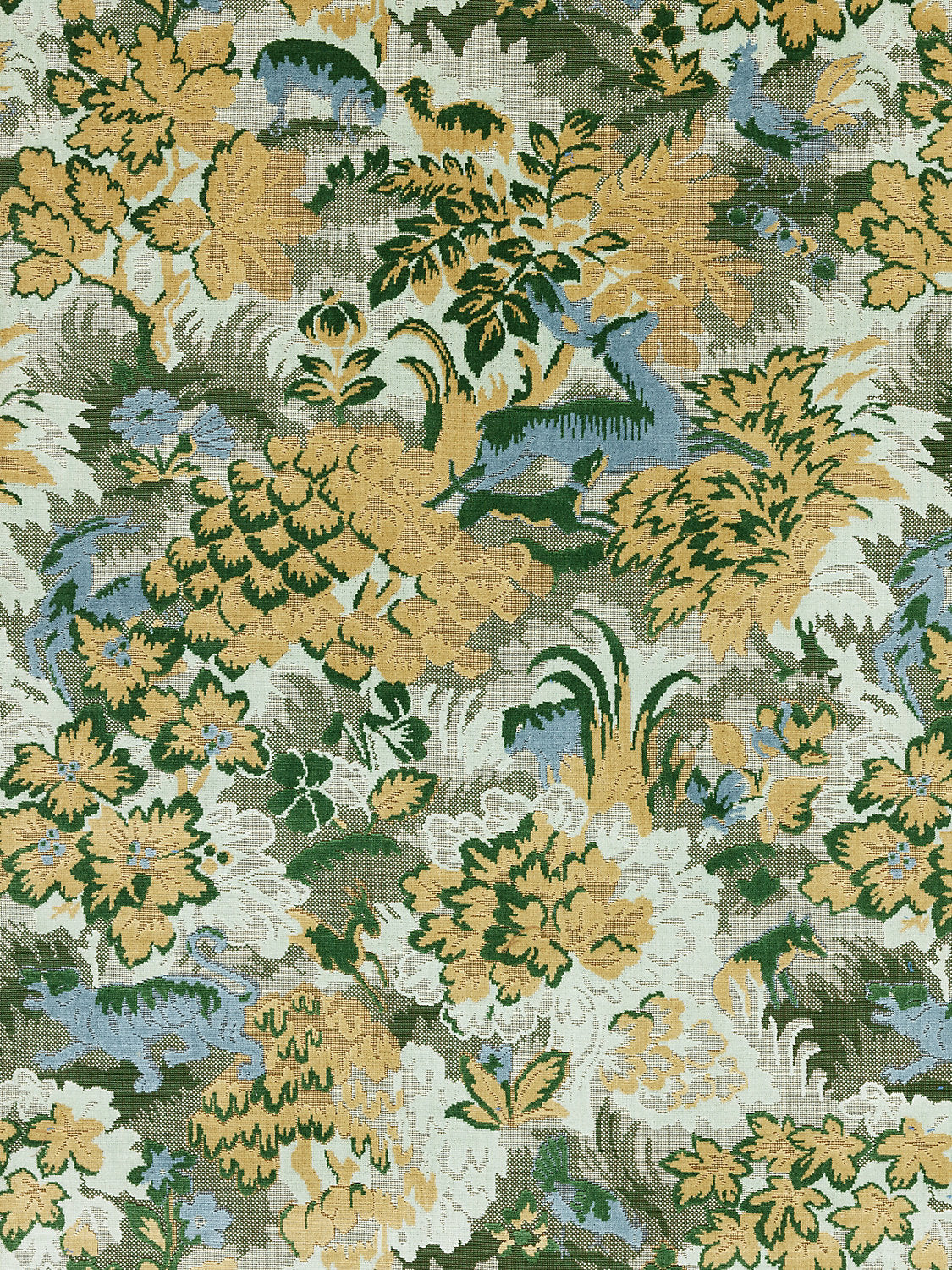 Tails Tale - Forest - Scalamandre Fabric