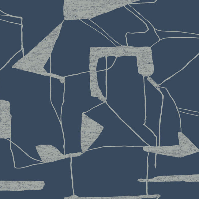 abstract-geo-wallpaper-navy-silver-york-wallcoverings-md7112