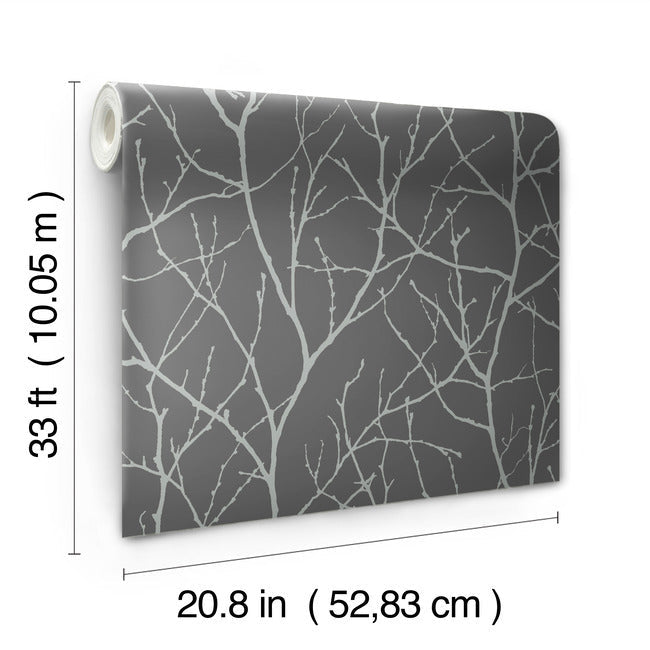 trees-silhouette-wallpaper-charcoal-silver-york-wallcoverings-md7125