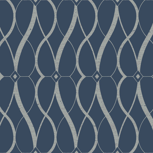 graceful-geo-wallpaper-navy-silver-york-wallcoverings-md7174