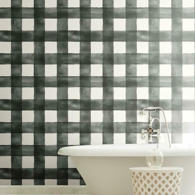 watercolor-check-wallpaper-black-york-wallcoverings-mh1516