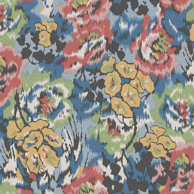 Flower Pot Wallpaper - Primary/Multi - York Wallcoverings - MI10300