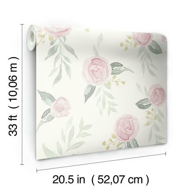 watercolor-roses-wallpaper-gala-pink-york-wallcoverings-mk1125