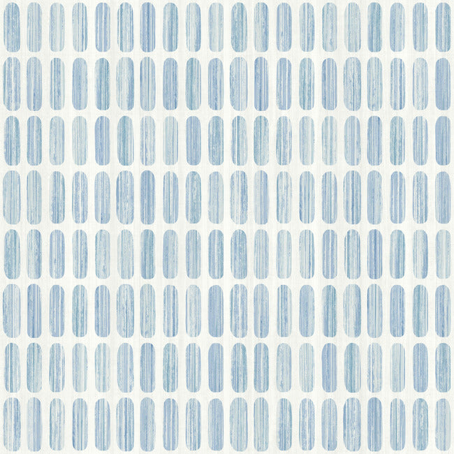 Petite Pergola Wallpaper - Blue - York Wallcoverings - MN1942