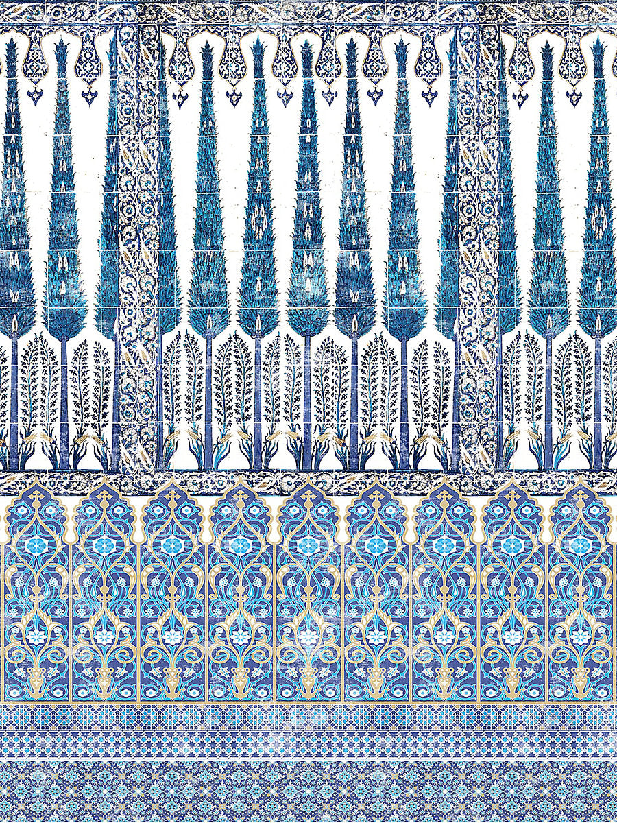 Topkapi Garden Cotton - Garden Classic - Scalamandre Fabric